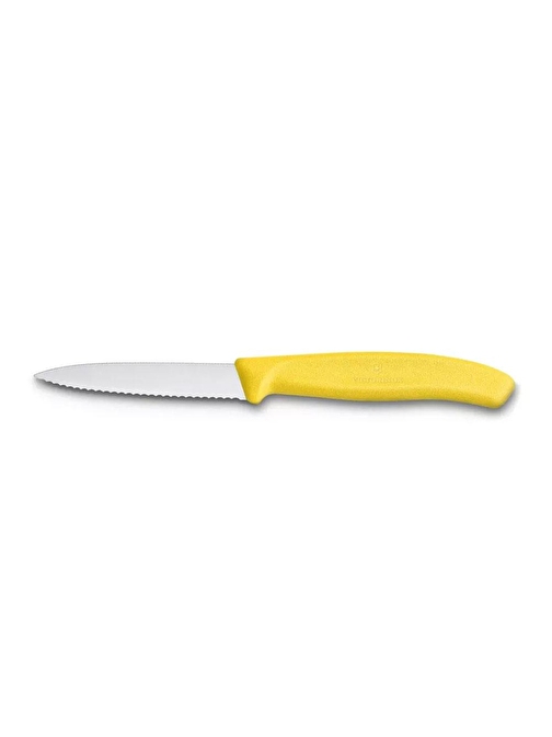 Victorinox Swissclassic 8Cm Soyma Bıçağı Sarı 6.7636.L118