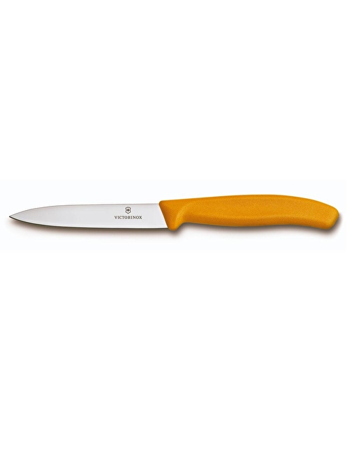 Victorinox Swissclassic 10Cm Soyma Bıçağı Turuncu 6.7706.L119