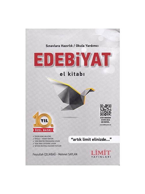 Limit Yayınları AYT Edebiyat El Kitabı Limit Yayınları