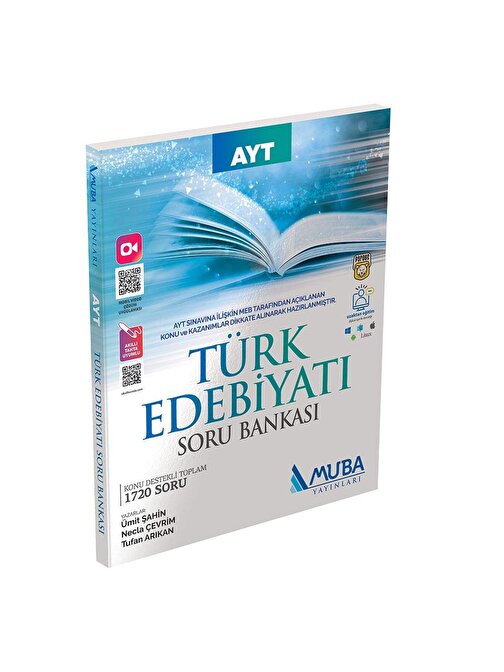 Muba Yayınları AYT Türk Dili ve Edebiyatı Soru Bankası Muba Yayınları
