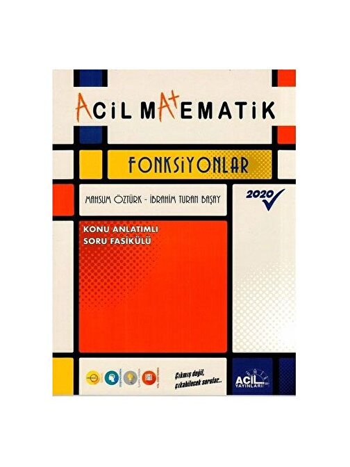 Acil Yayınları TYT Matematik Acil Fonksiyonlar Acil Yayınları