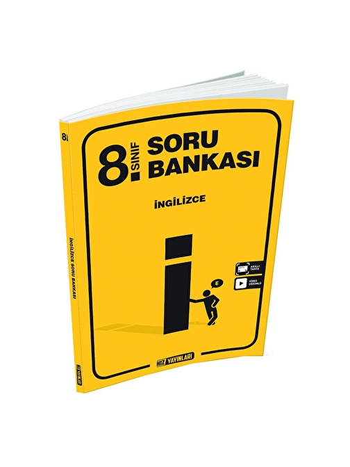 Hız Yayınları 8. Sınıf İngilizce Soru Bankası