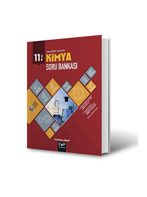 Çap Yayınları 11. Sınıf Anadolu Lisesi Kimya Soru Bankası