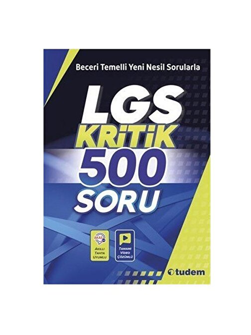 Tudem Yayınları LGS Kritik 500 Soru Tudem Yayınları