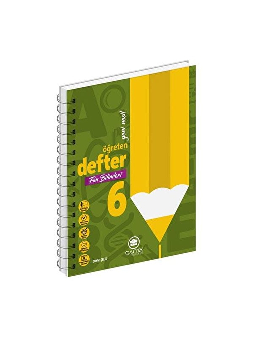 Çanta Yayınları 6. Sınıf Fen Bilimleri Öğreten Defter