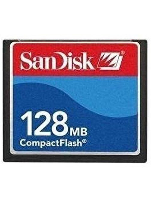 Sandisk 128 Mb Compact Flash Hafıza Kartı
