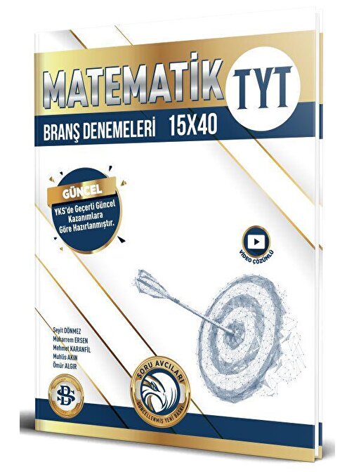 Tyt Matematik 15 X 40 Branş Denemeleri Bilgi Sarmal Yayınları