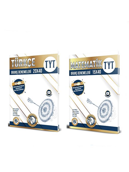 Akm Kitap Bilgi Sarmal TYT Türkçe ve Matematik Deneme Seti 2 Kitap