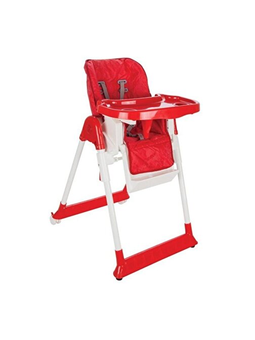 Pilsan Süper Mama Sandalyesi - Sırt Ayarlı - Kademeli - Kırmızı
