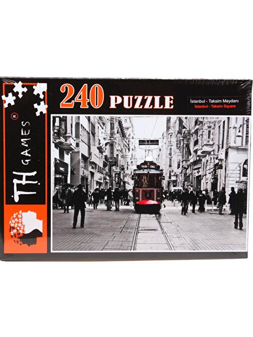 Sole 240 Parça Kutulu Puzzle En Gözde Şehirler! Taksim Manzarası