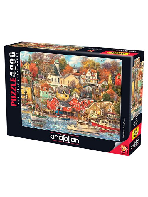 Anatolian Puzzle 4000 Parça Keyif Limanı 5201