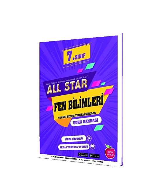 7 Sınıf All Star Fen Bilimleri Soru Bankası Newton Yayınları