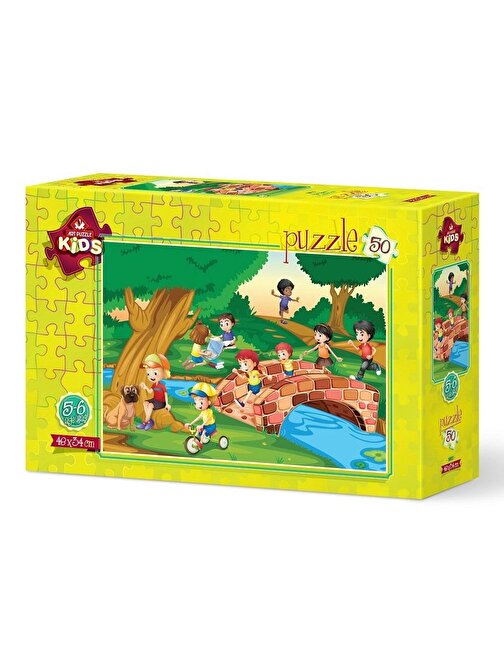 Art Puzzle 5603 Kovalamaca Temalı Puzzle 50 Parça 5-6 Yaş