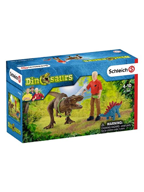 Schleich Dinosaurs Oyun Seti Tyrannosaurus Saldırısı 41465