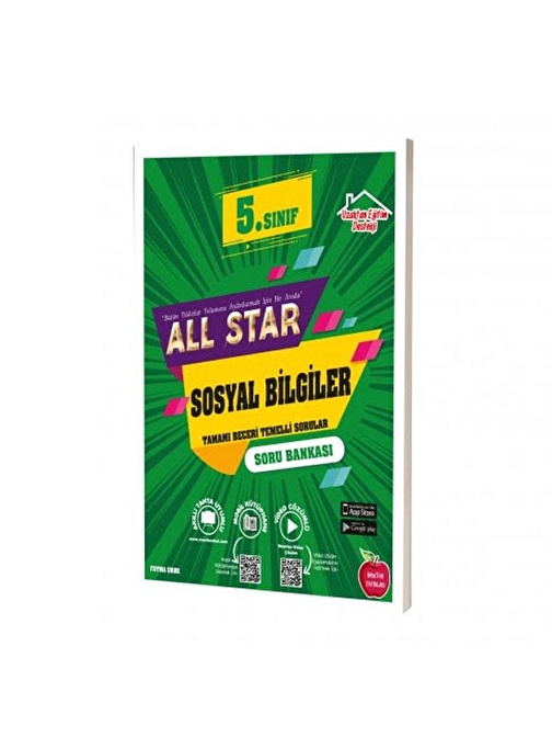 5 Sınıf Sosyal Bilgiler All Star Soru Bankası Newton Yayınları