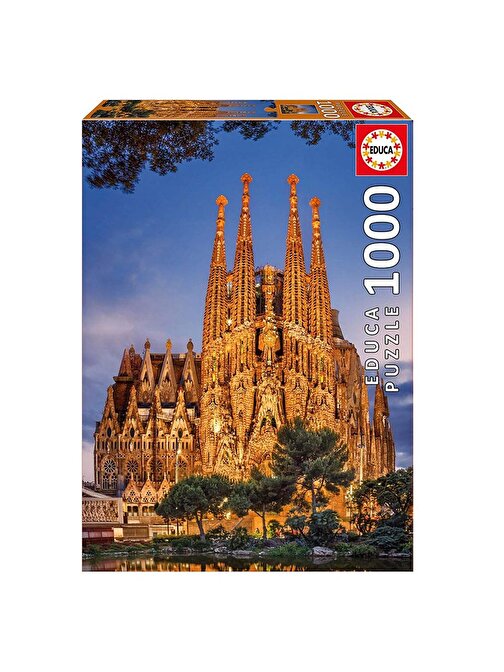 Educa Games Puzzle 1000 Parça Sagrada Famılıa 17097