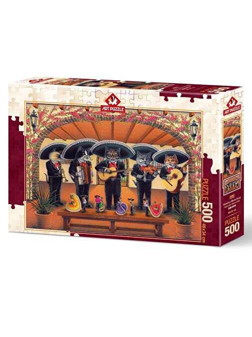 Art Puzzle 500 Parça Flamenko Miyav Ekibi 5082