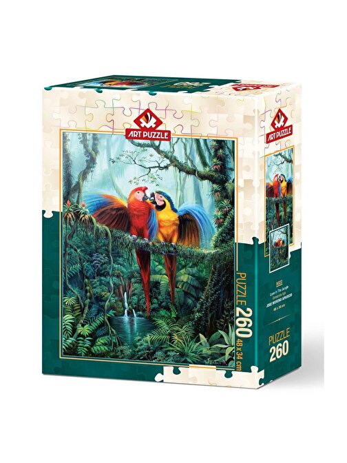 Art Puzzle 260 Parça Ormanda Aşk 5022