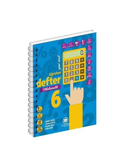 Çanta Yayınları 6. Sınıf Matematik Öğreten Defter