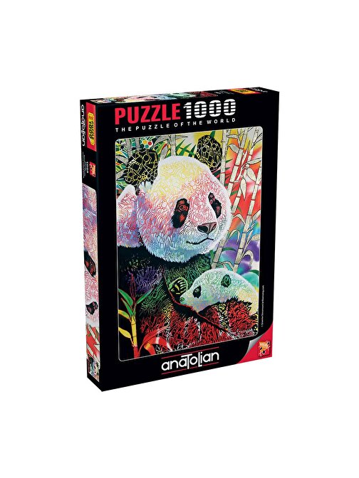 Anatolian Puzzle 1000 Parça Panda 1099