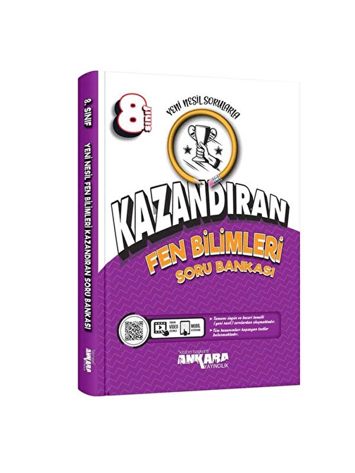 Ankara Yayıncılık 8. Sınıf Fen Bilimleri Kazandıran Soru Bankası