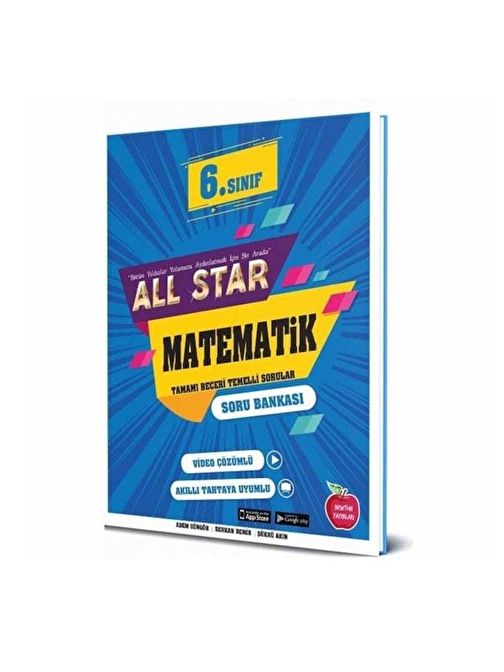 6 Sınıf Matematik All Star Soru Bankası Newton Yayınları