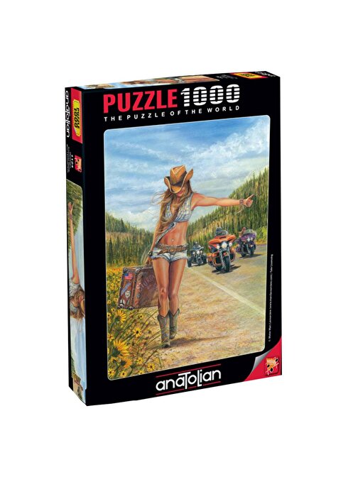 Anatolian Puzzle 1124 Otostopçu 1000 Parça