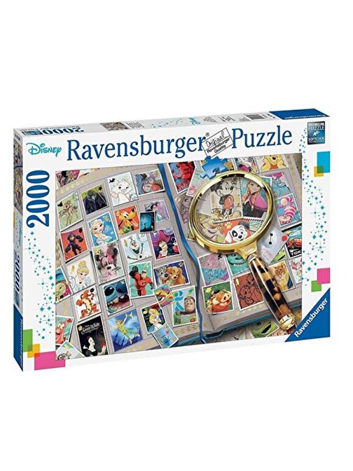 Ravensburger 2000 Parça Puzzle Favourite Stamps 167067