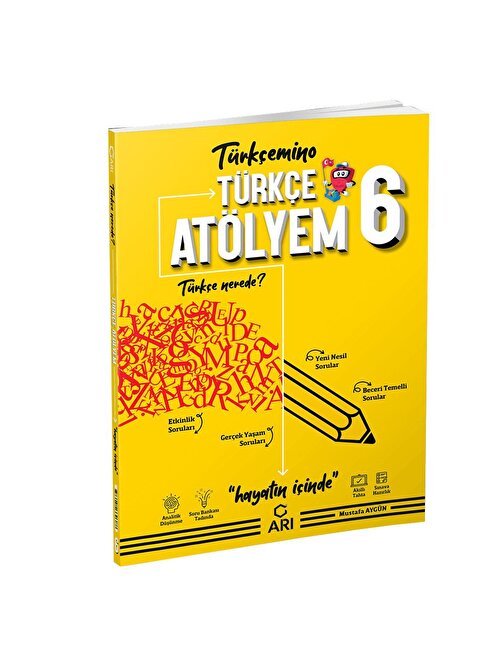 Arı Yayınları 6. Sınıf Türkçemino Türkçe Atölyem