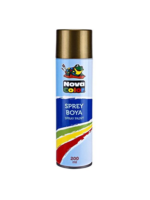 Nova Color Su Bazlı Boya Sprey 1 Adet Altın