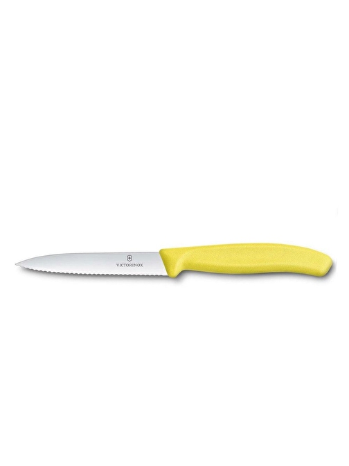 Victorinox Swissclassic 10Cm Soyma Bıçağı Sarı 6.7736.L8