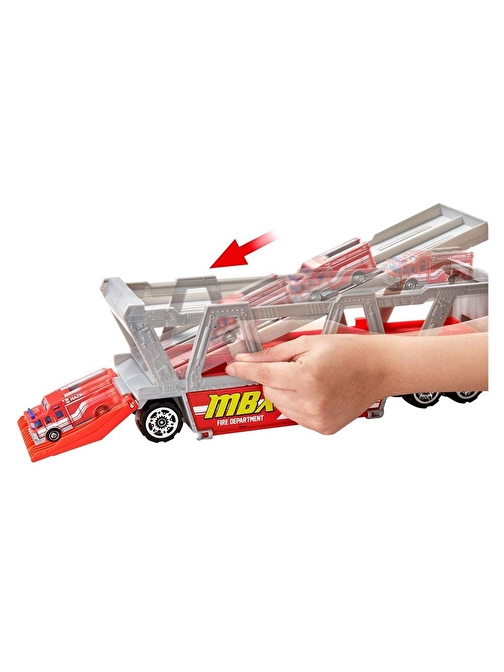 Matchbox Matchbox Taşıyıcı İtfaiye Aracı Oyun Seti Gwm23