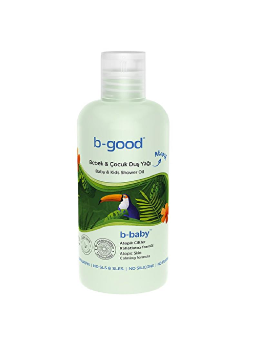 Bgood Bebek ve Çocuklar İçin Atopik Duş Yağı 500 ml