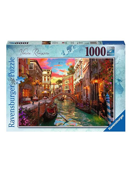 Ravensburger 1000 Parça Puzzle Venice Ramance 152629