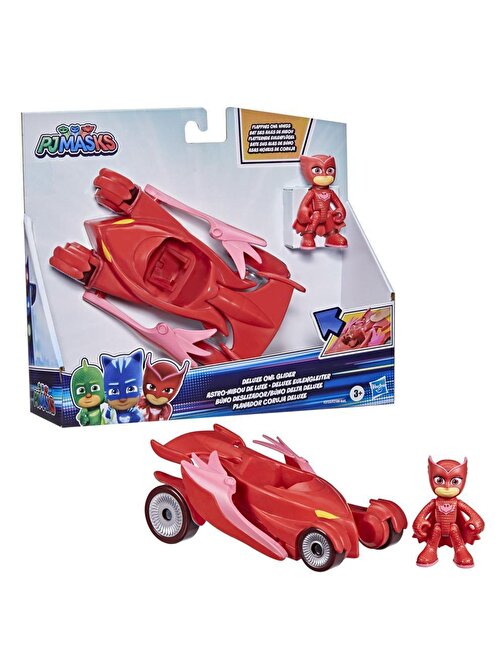 Pj Masks F2109-F2133 Pijamaskeliler ve Özel Araç Owlette Çizgi Film Karakter Figürü