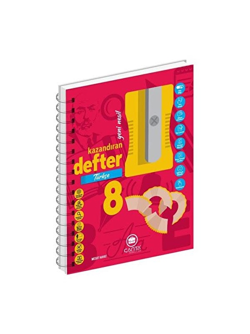 Çanta Yayınları 8. Sınıf Yeni Türkçe Kazandıran Defter