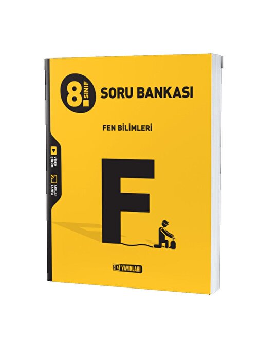 Hız Yayınları 8. Sınıf Fen Bilimleri Yeni Soru Bankası