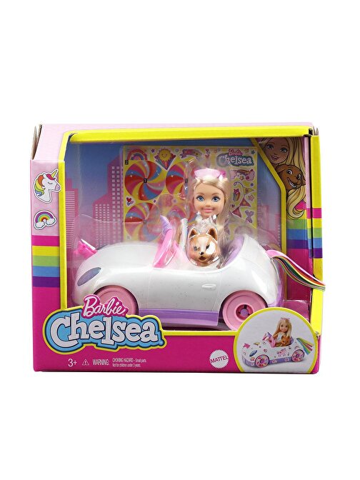 Barbie Chelsea Bebek Ve Arabası Gxt41