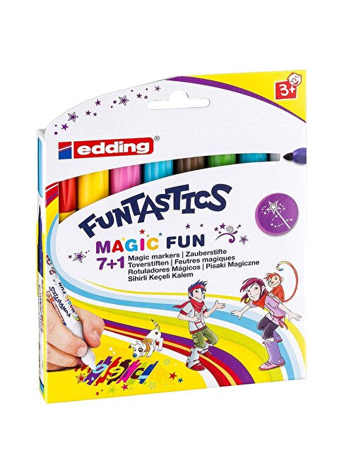 Edding E-13 Funtastics Magic Fun Keçeli Kalem 8li ED13K899