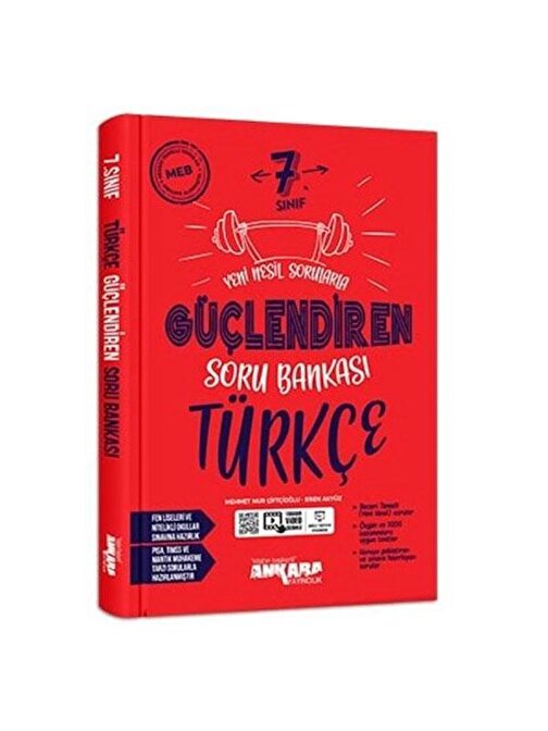 Ankara Yayıncılık 7. Sınıf Türkçe Güçlendiren Soru Bankası