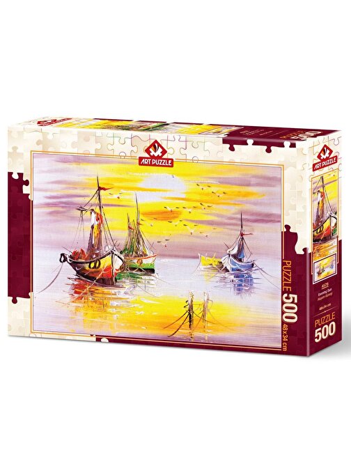 Art Puzzle 500 Parça Akşam Güneşi 4578