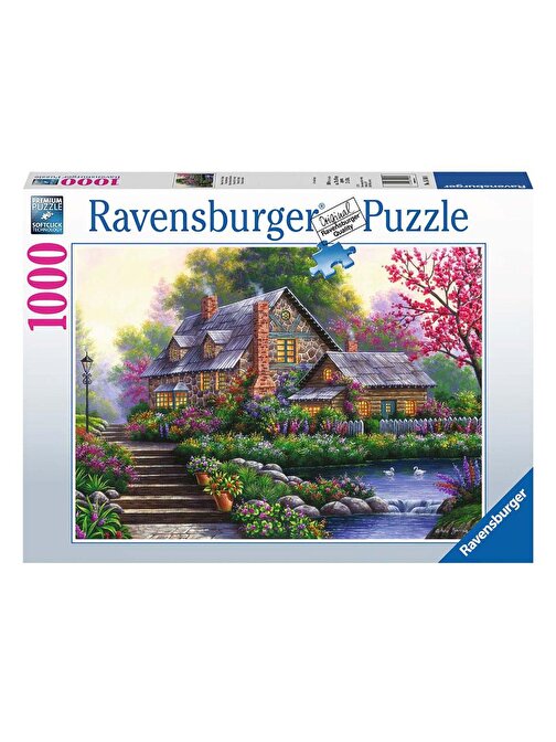 Ravensburger 1000 Parça Puzzle Romantic Cottage 151844