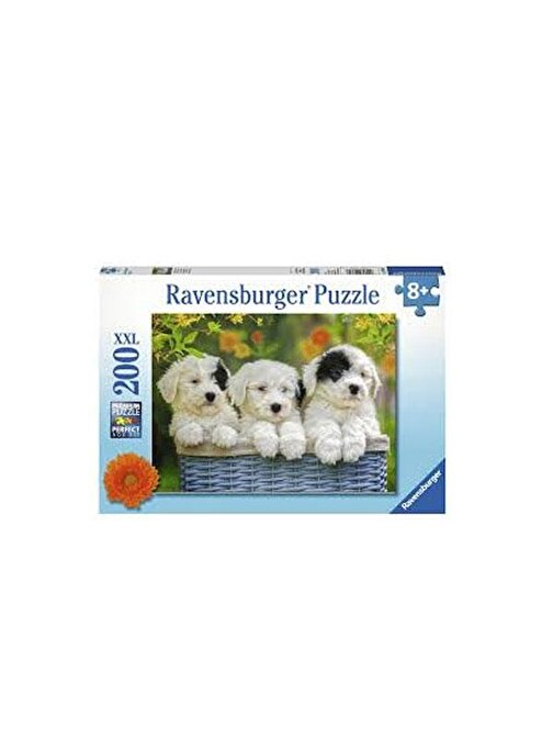 Ravensburger 200 Parça Puzzle Puppies 127658