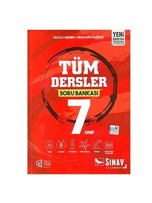 7 Sınıf Tüm Dersler Soru Bankası Sınav Yayınları