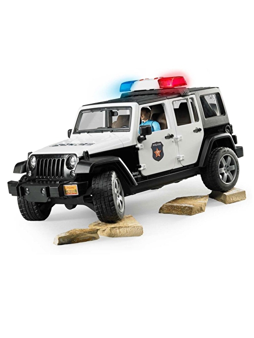 Bruder Oyuncak Br02526 Jeep Wrangler Ur Polis Aracı Ve Memur