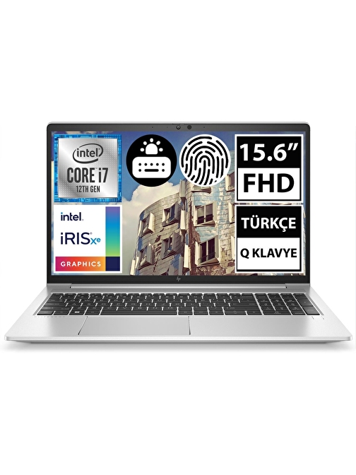 HP EliteBook 650 G9 6S744EA Iris Xe Graphics Intel Core i7-1255U 16 GB RAM 512 GB SSD 15.6 inç Full HD Freedos Dizüstü Bilgisayar