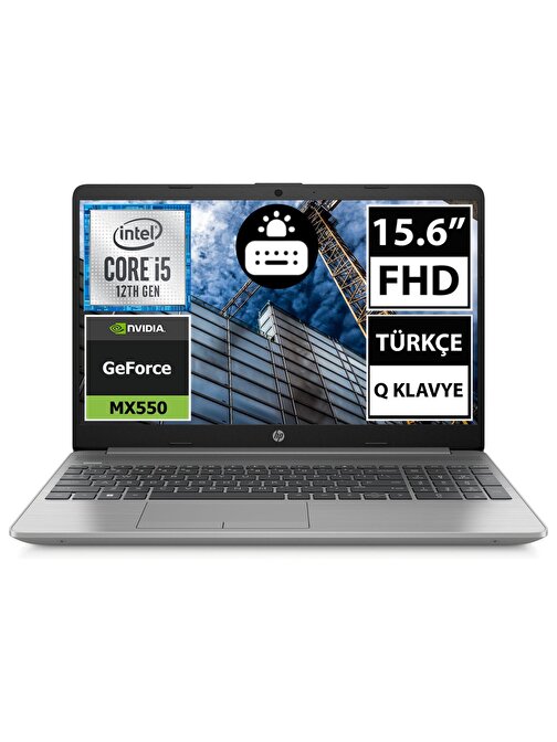 HP 250 G9 6Q8M6ES01 NVIDIA GeForce MX550 Intel Core i5-1235U 8 GB RAM 1 TB SSD 15.6 inç Full HD Freedos Dizüstü Bilgisayar