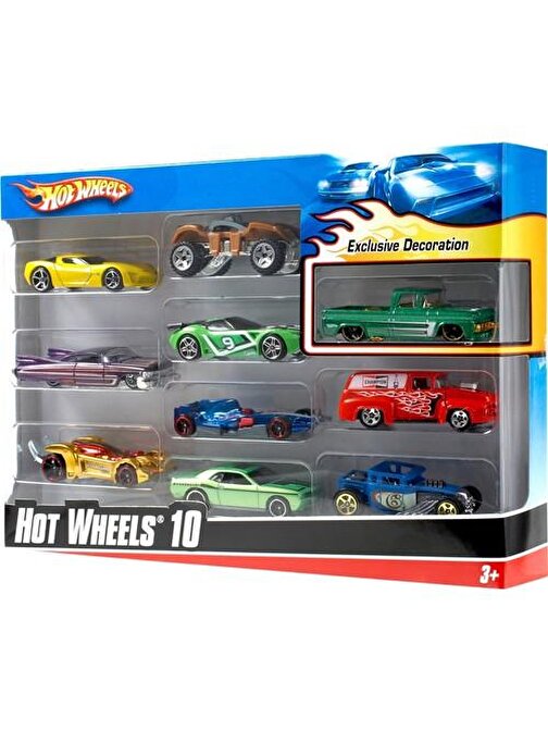 Hot Wheels Oyuncak Araba Koleksiyonu Küçük Oyuncak Araba