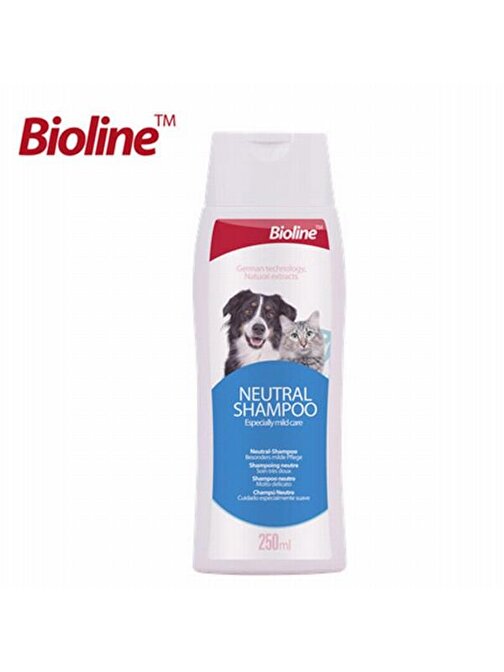 Bioline Neutral Doğal Kedi Köpek Şampuanı 250 ml