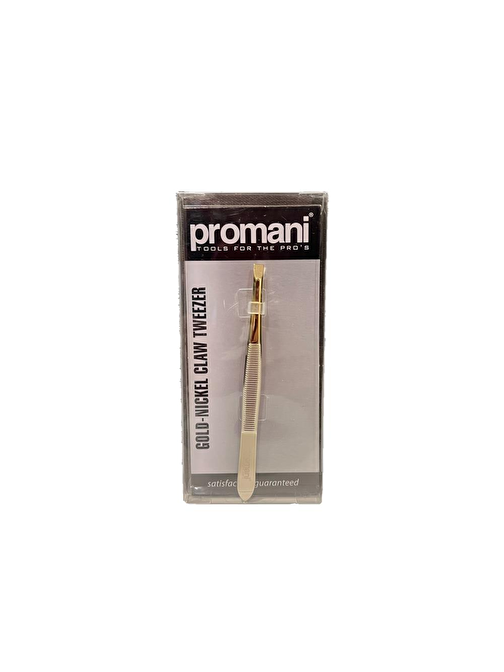 Promani Pr-918 Yarı Altın Nikel Düz Uçlu Cımbız